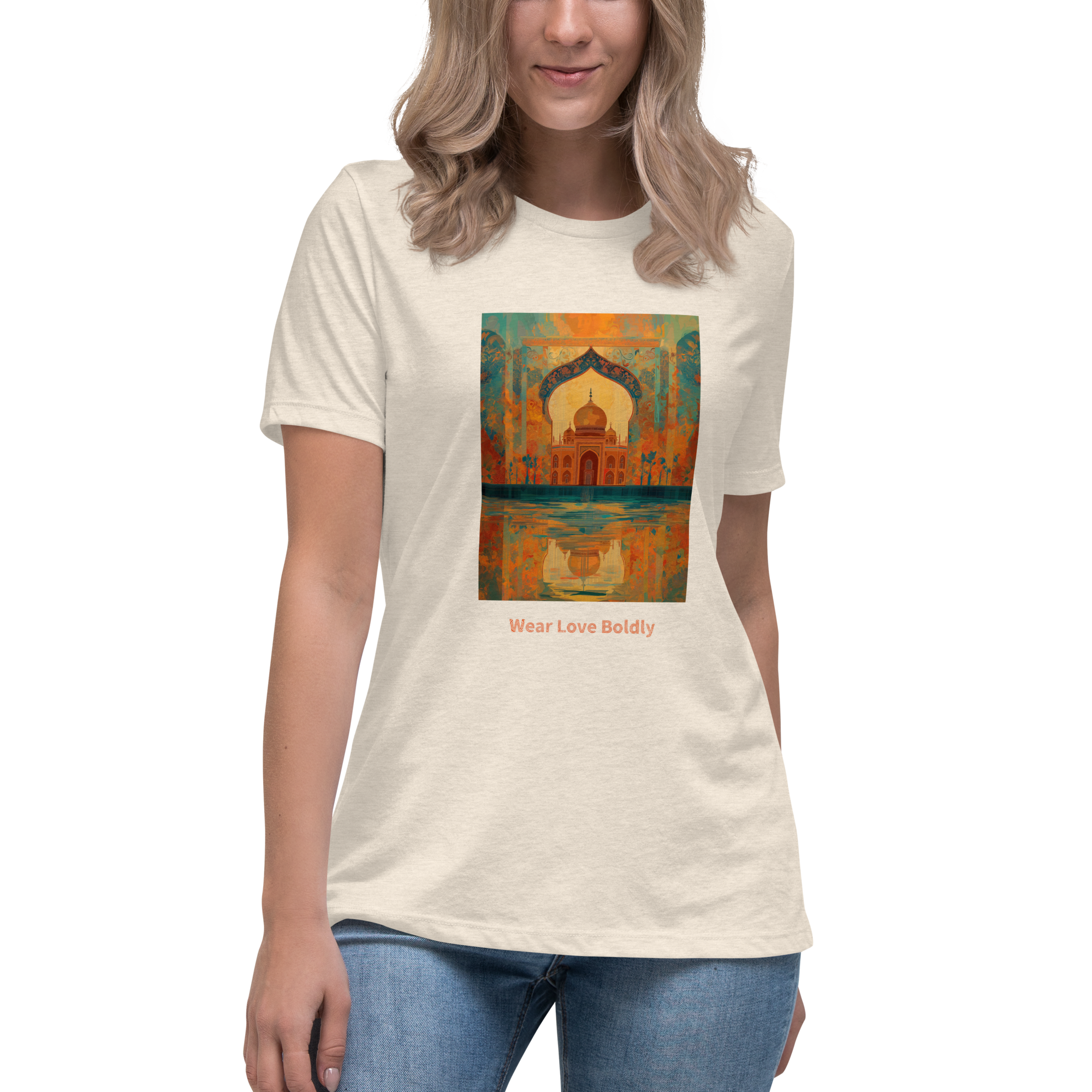 Women's Relaxed T-Shirt - Wear Love Boldly